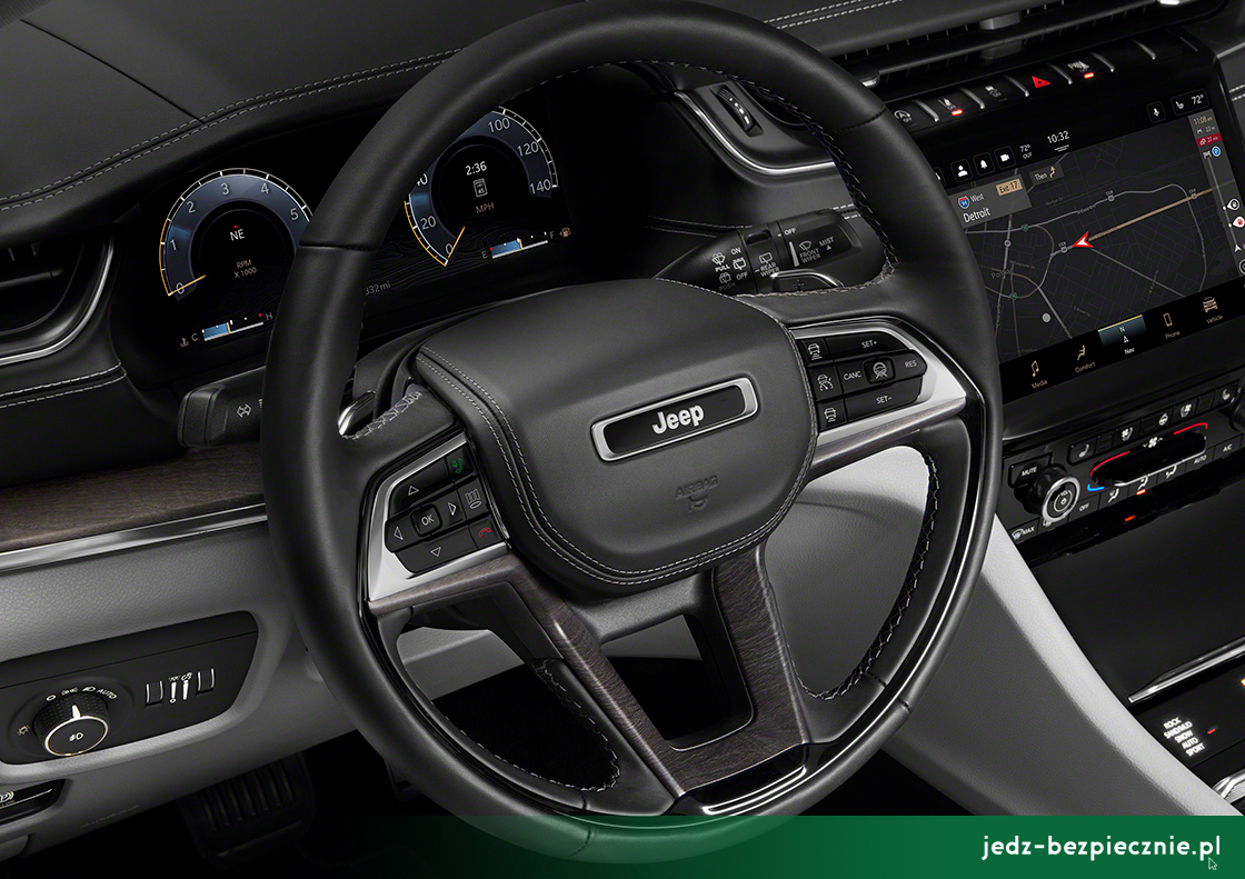 Premiera tygodnia - kierownica Gran Cherokee Overland